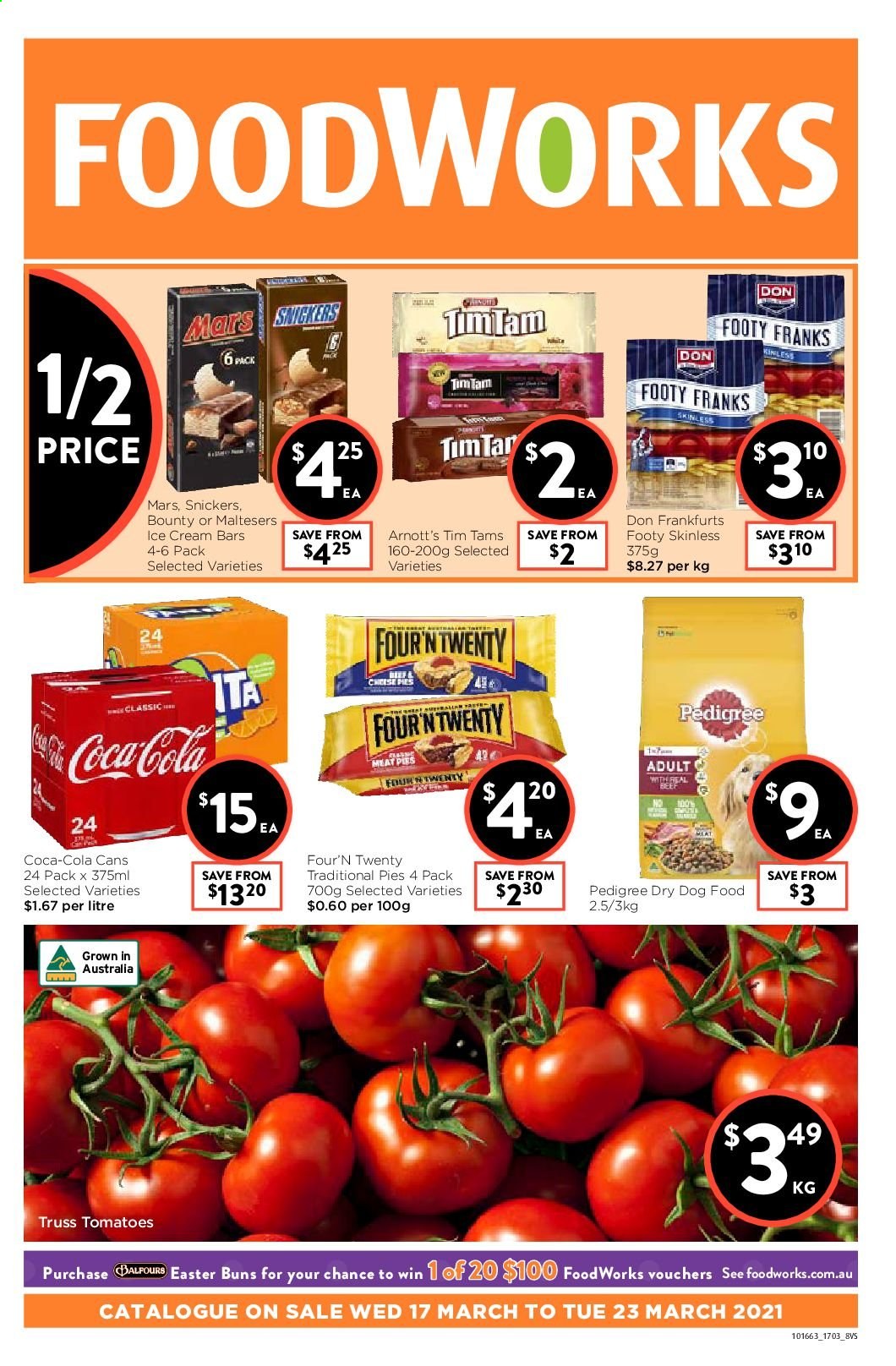 Foodworks catalogue - 17 Mar 2021 - 23 Mar 2021. Page 1