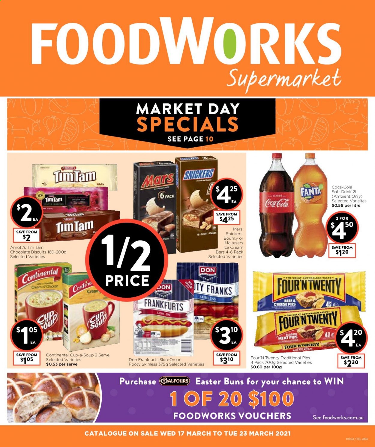Foodworks catalogue - 17 Mar 2021 - 23 Mar 2021. Page 1
