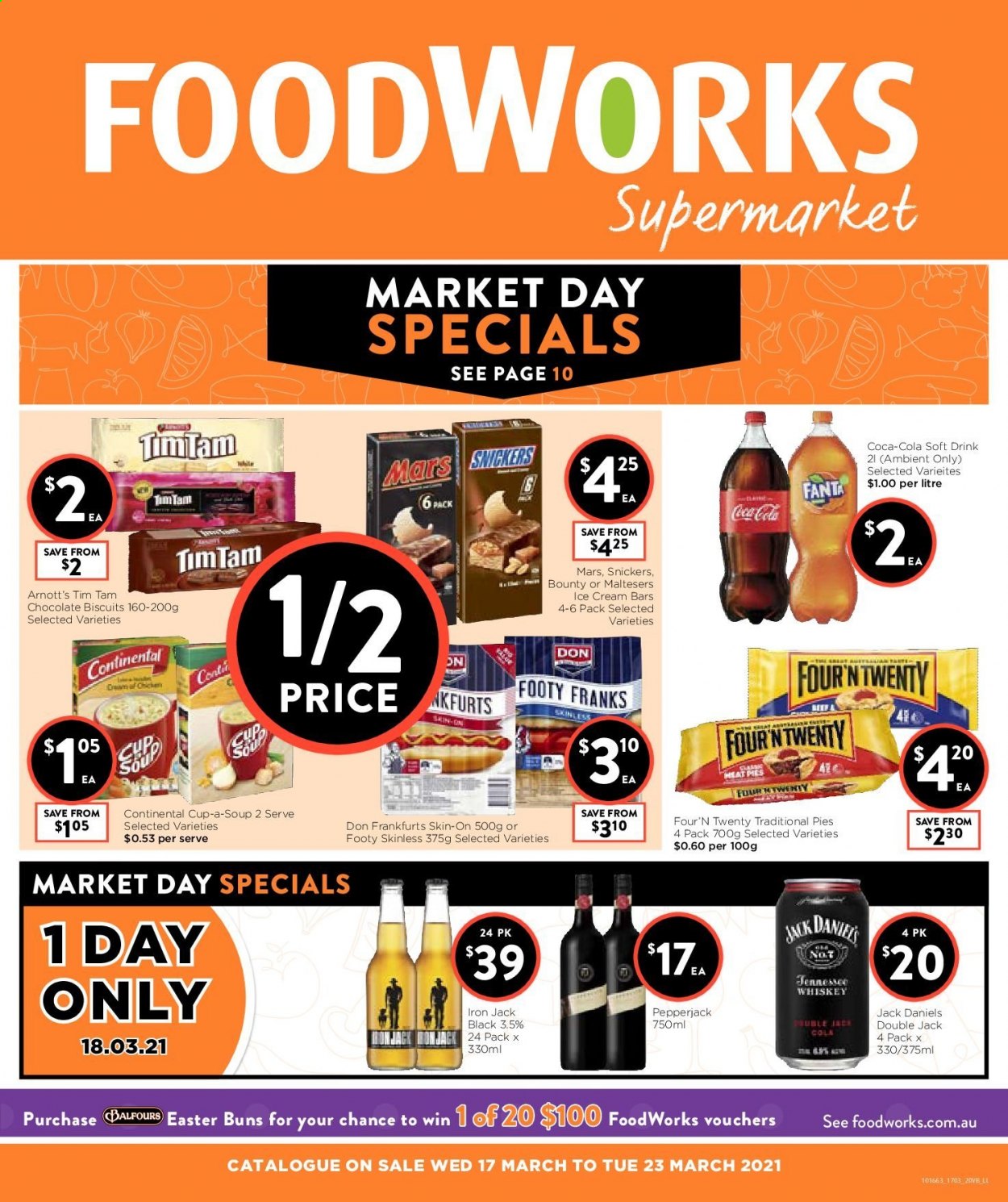 Foodworks catalogue - 17 Mar 2021 - 23 Mar 2021. Page 1