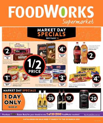 Foodworks Catalogue - 17.3.2021 - 23.3.2021.