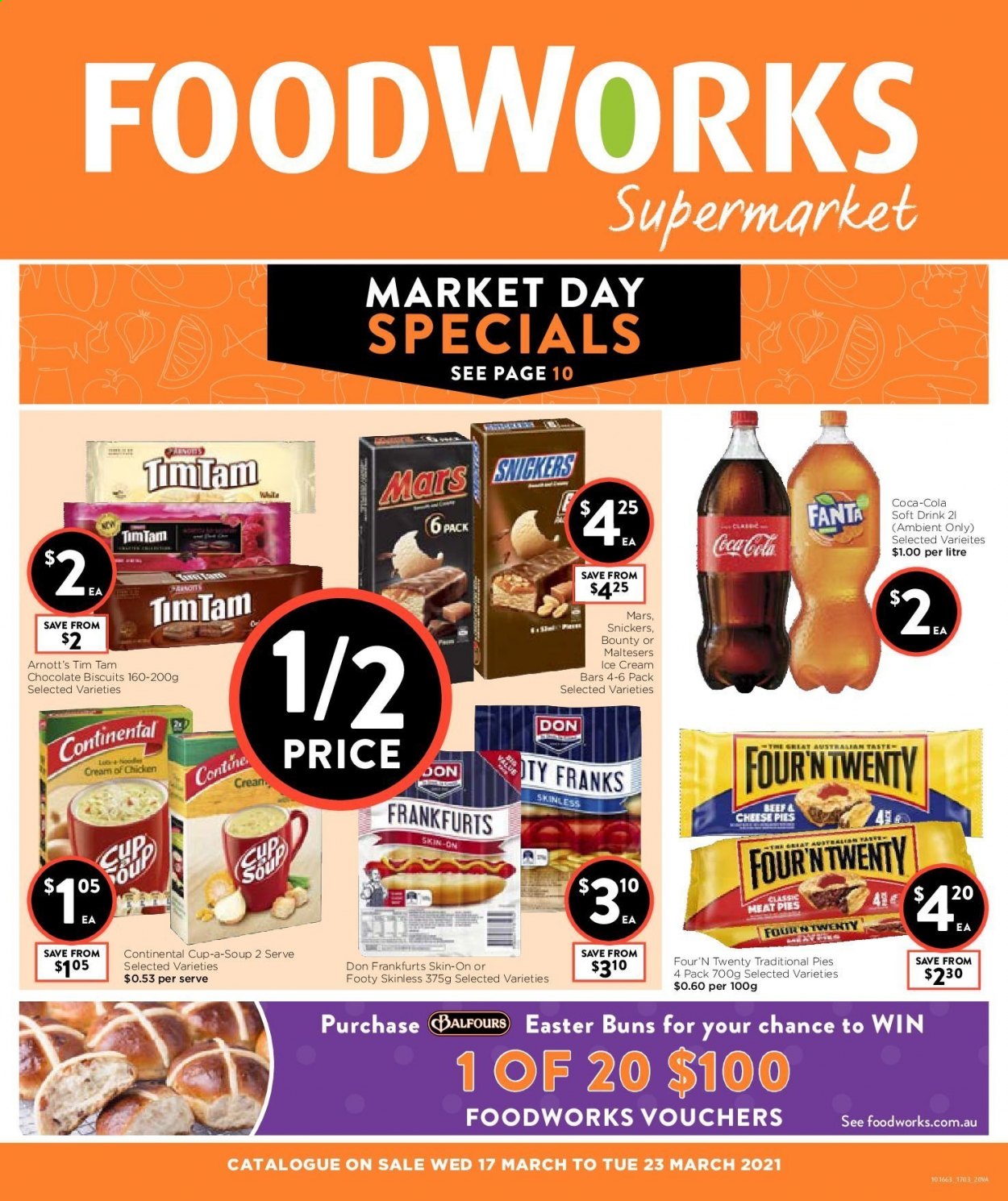 Foodworks catalogue - 17 Mar 2021 - 23 Mar 2021. Page 1
