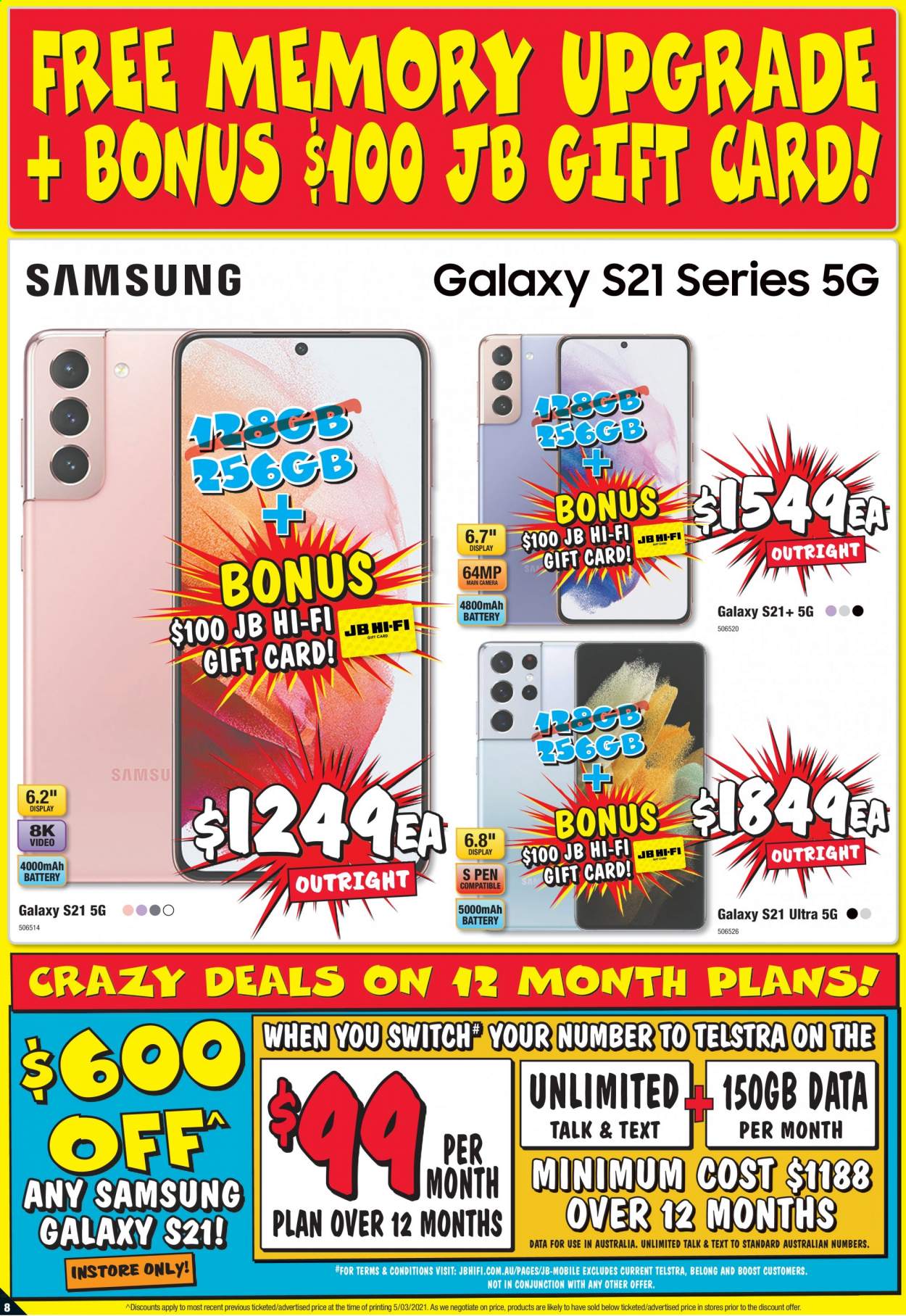 JB Hi-Fi catalogue - 18 Mar 2021 - 24 Mar 2021. Page 8