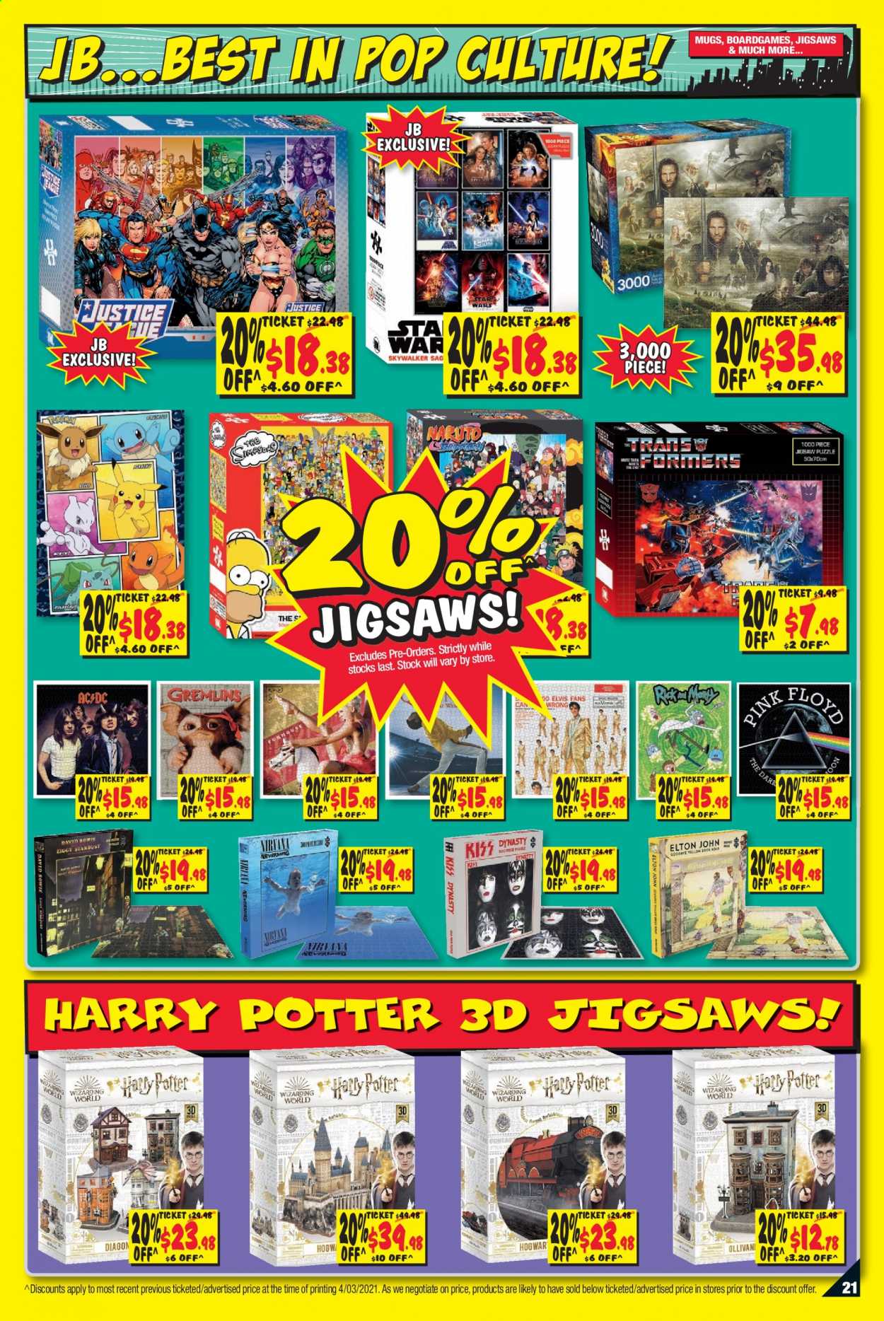 JB Hi-Fi catalogue - 18 Mar 2021 - 31 Mar 2021. Page 21