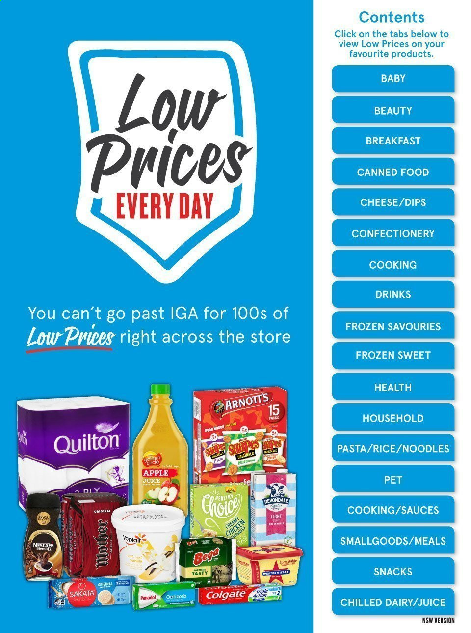 IGA catalogue - 24 Feb 2021 - 31 Jul 2021. Page 1
