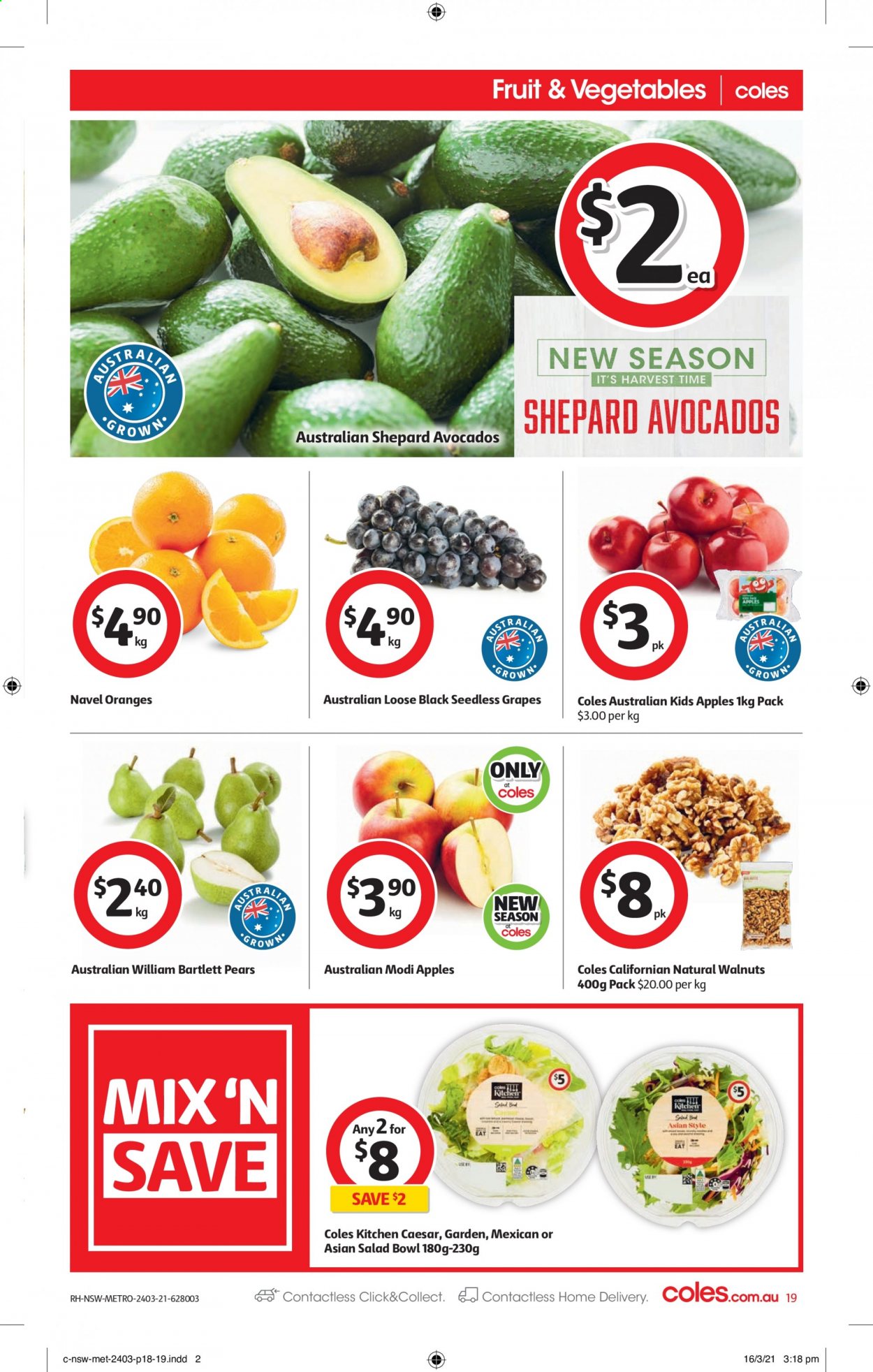 Coles catalogue - 24 Mar 2021 - 30 Mar 2021. Page 19