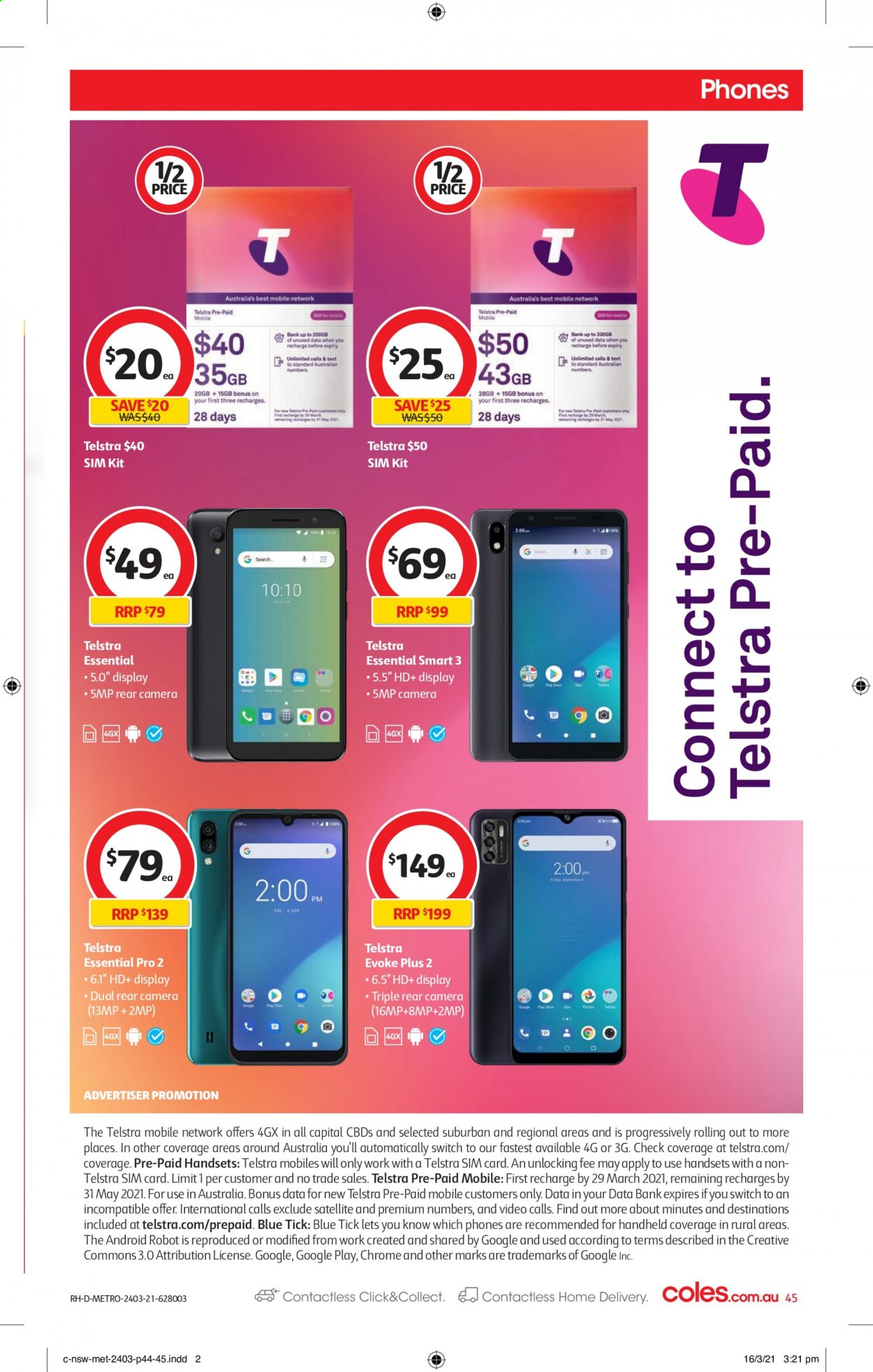 Coles catalogue - 24 Mar 2021 - 30 Mar 2021. Page 45