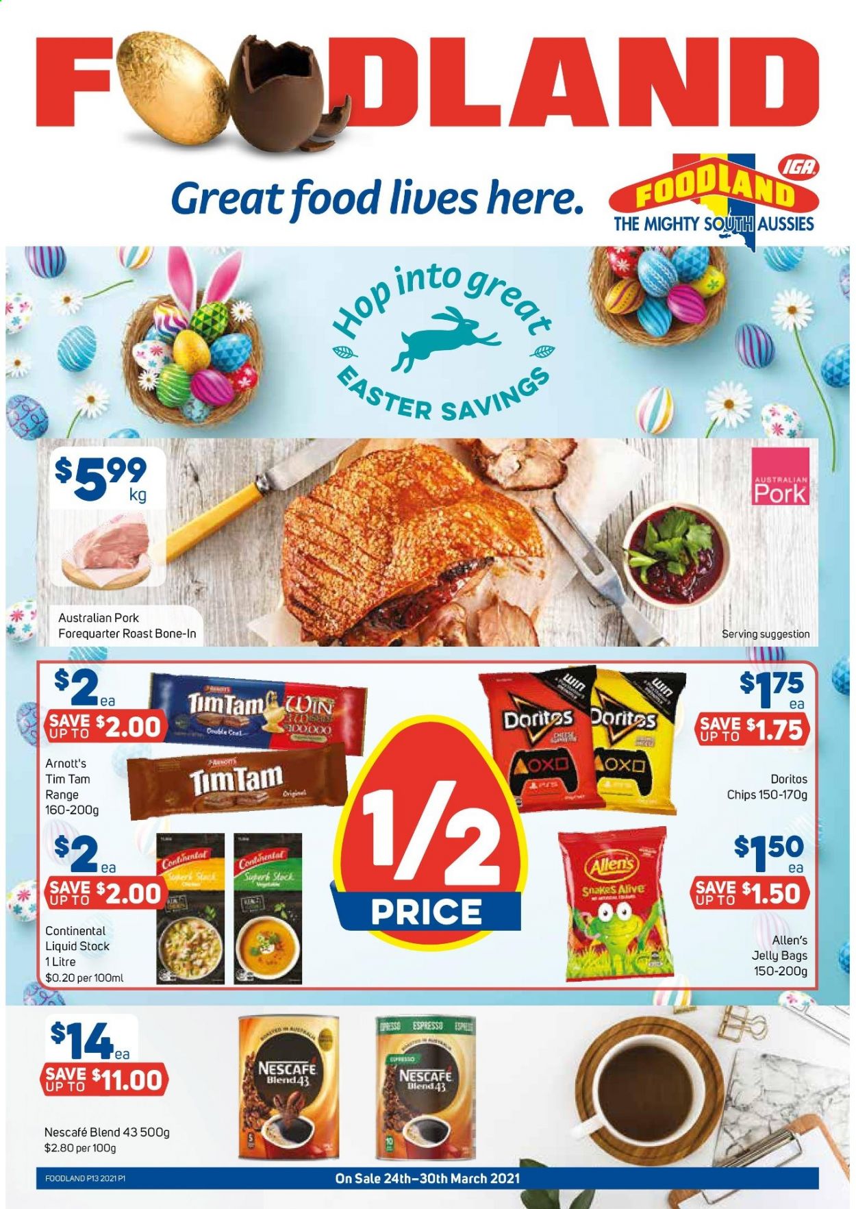 Foodland catalogue - 24 Mar 2021 - 30 Mar 2021. Page 1