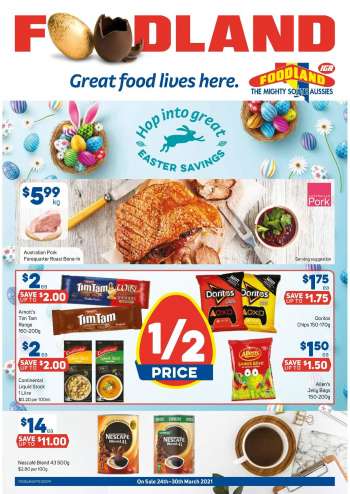 Foodland Catalogue - 24.3.2021 - 30.3.2021.