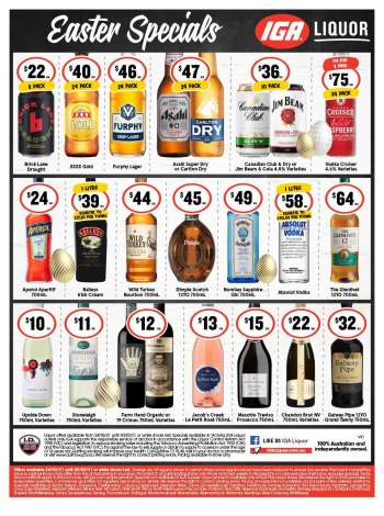 IGA LIQUOR Catalogue - 24.3.2021 - 30.3.2021.