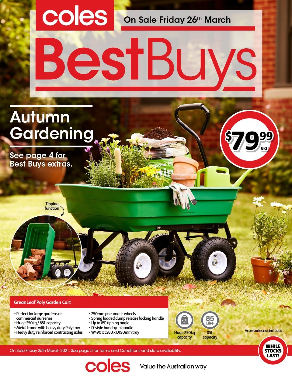 Coles catalogue - 26 Mar 2021 - 8 Apr 2021. Page 1