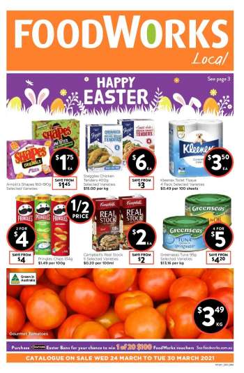 Foodworks Catalogue - 24.3.2021 - 30.3.2021.