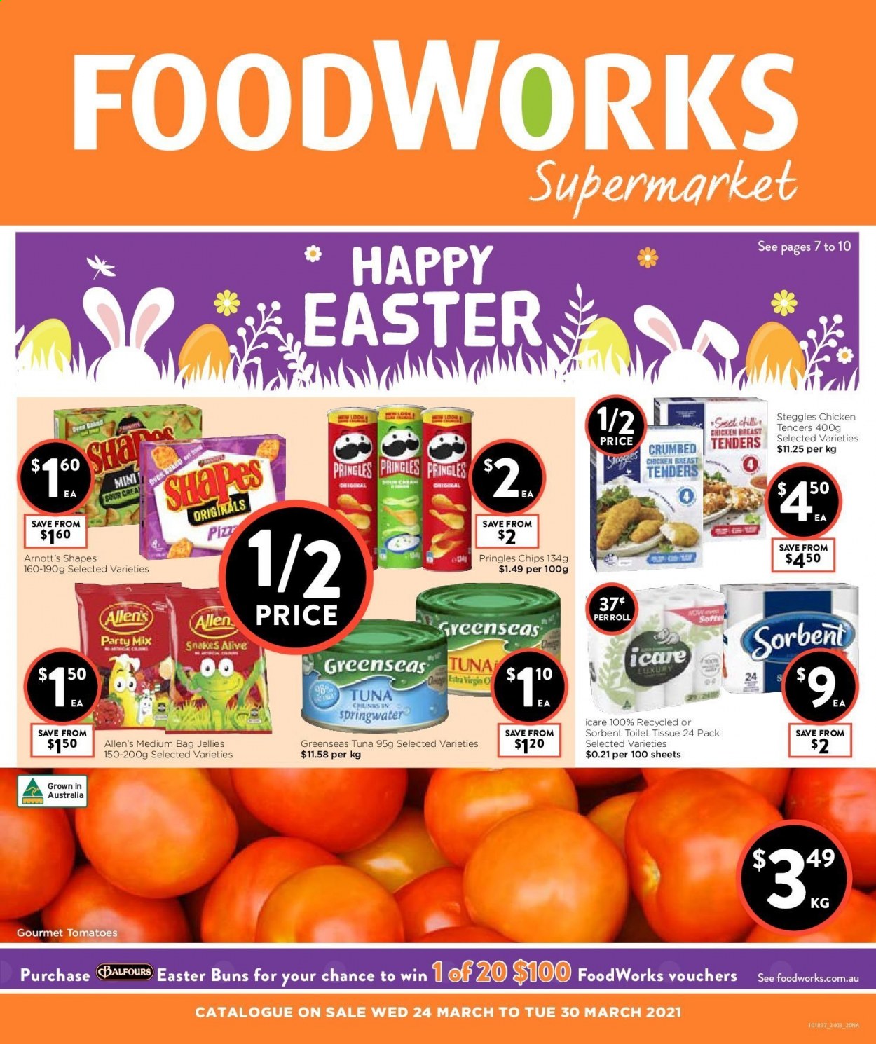 Foodworks catalogue - 24 Mar 2021 - 30 Mar 2021. Page 1