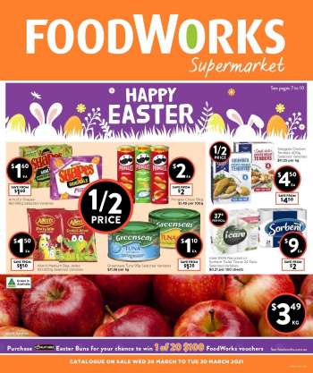 Foodworks Catalogue - 24.3.2021 - 30.3.2021.