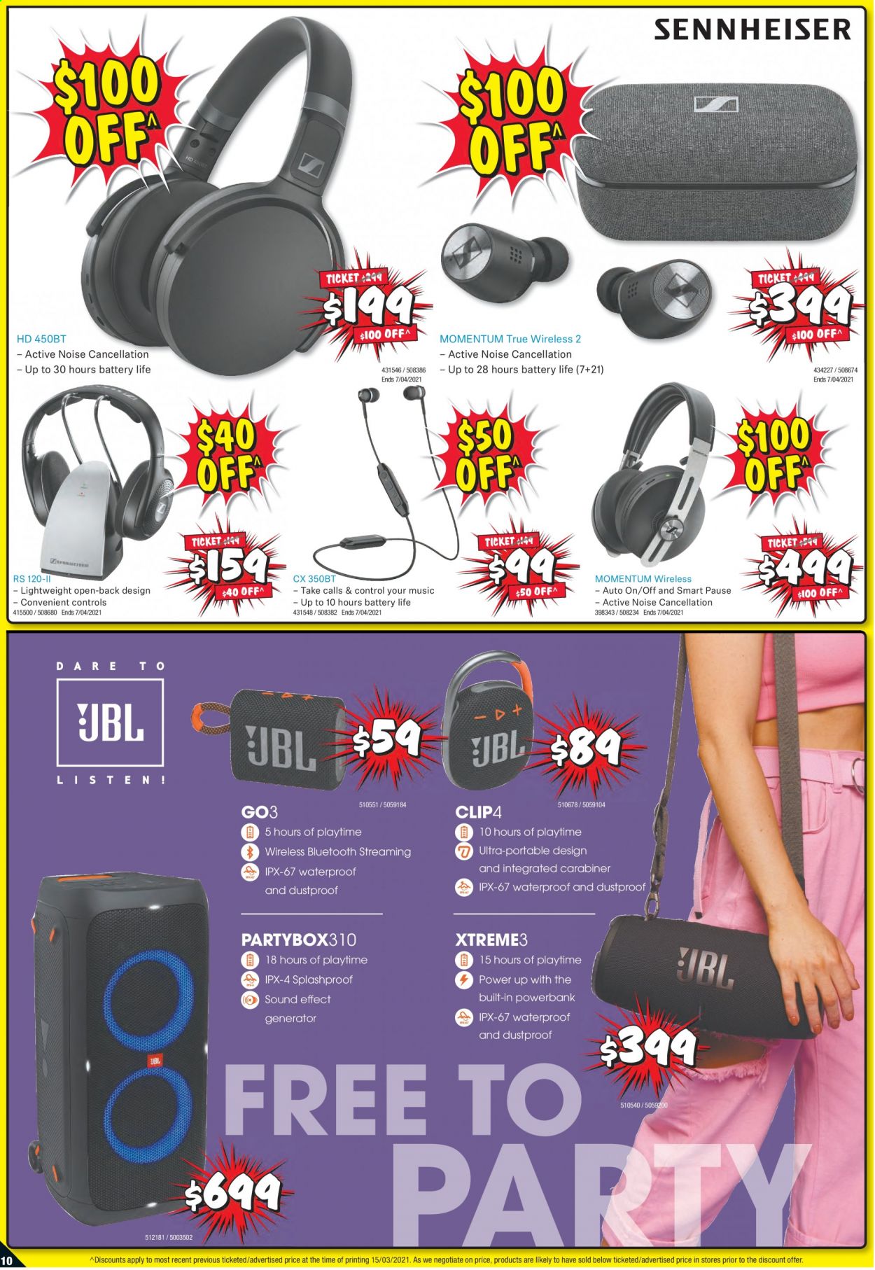 JB Hi-Fi catalogue - 25 Mar 2021 - 31 Mar 2021. Page 10