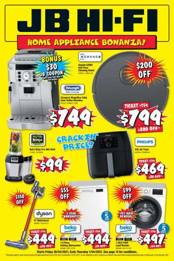 JB Hi-Fi Catalogue - 26.3.2021 - 1.4.2021.