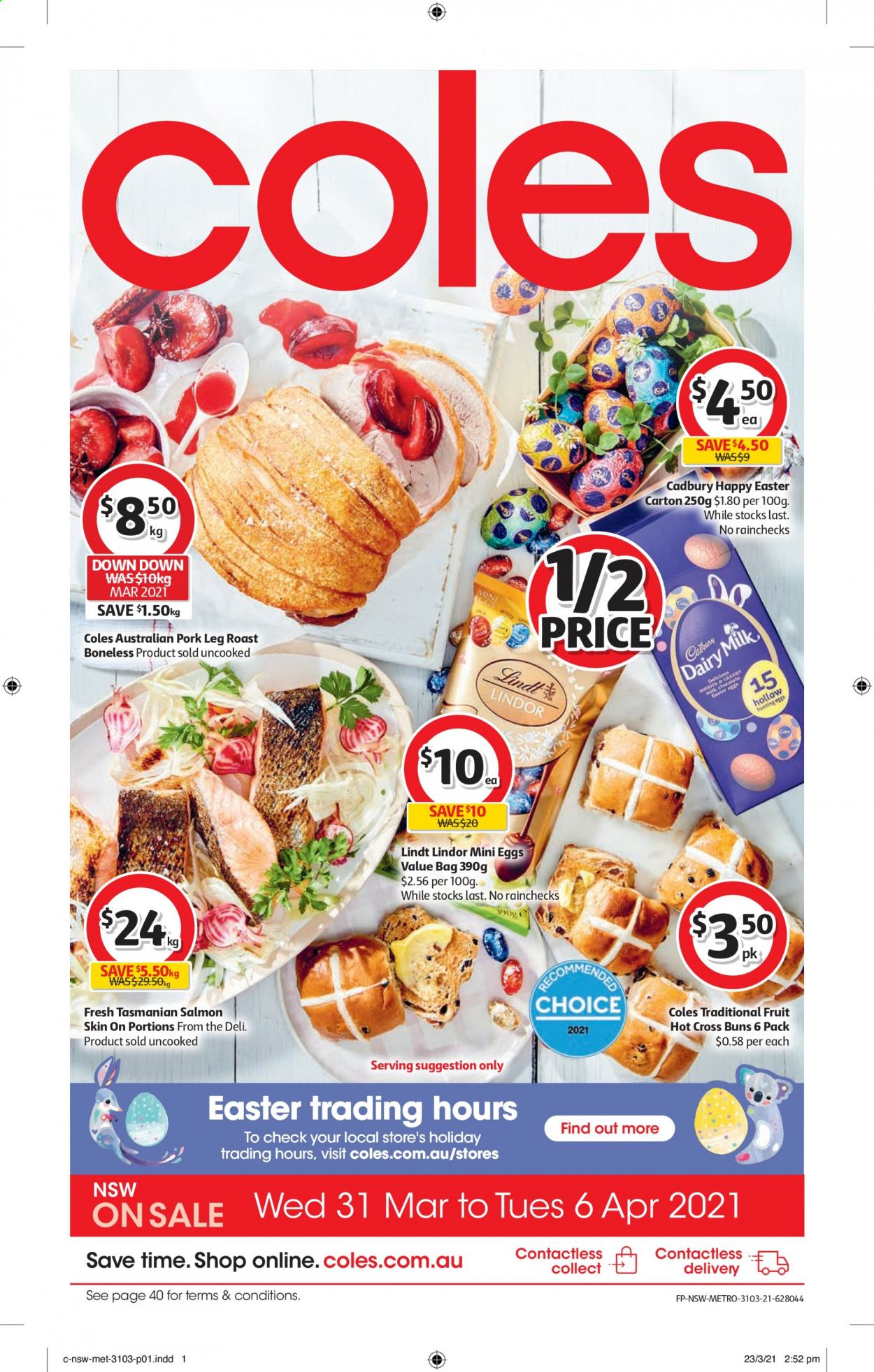 Coles catalogue - 31 Mar 2021 - 6 Apr 2021. Page 1