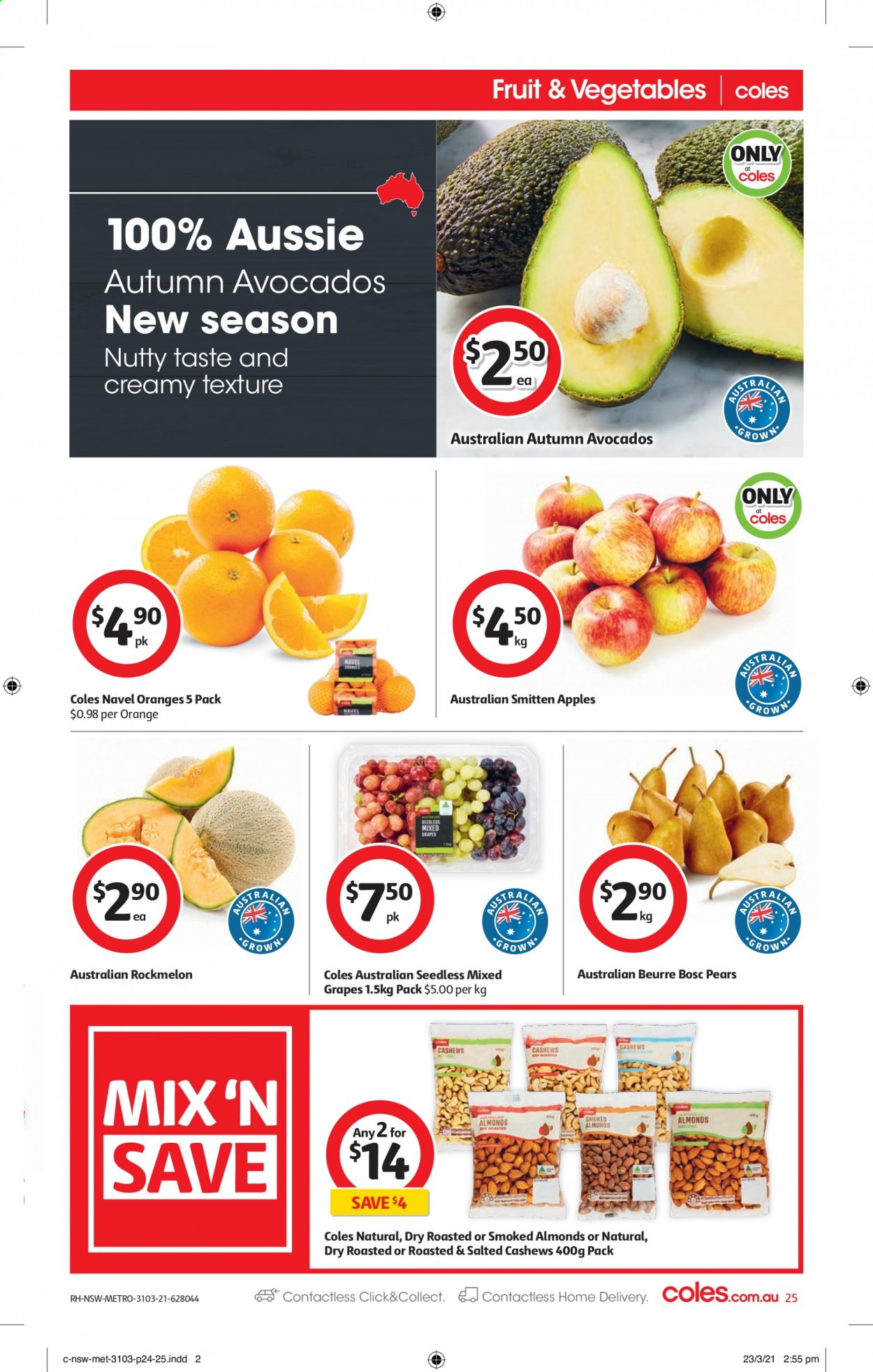 Coles catalogue - 31 Mar 2021 - 6 Apr 2021. Page 25