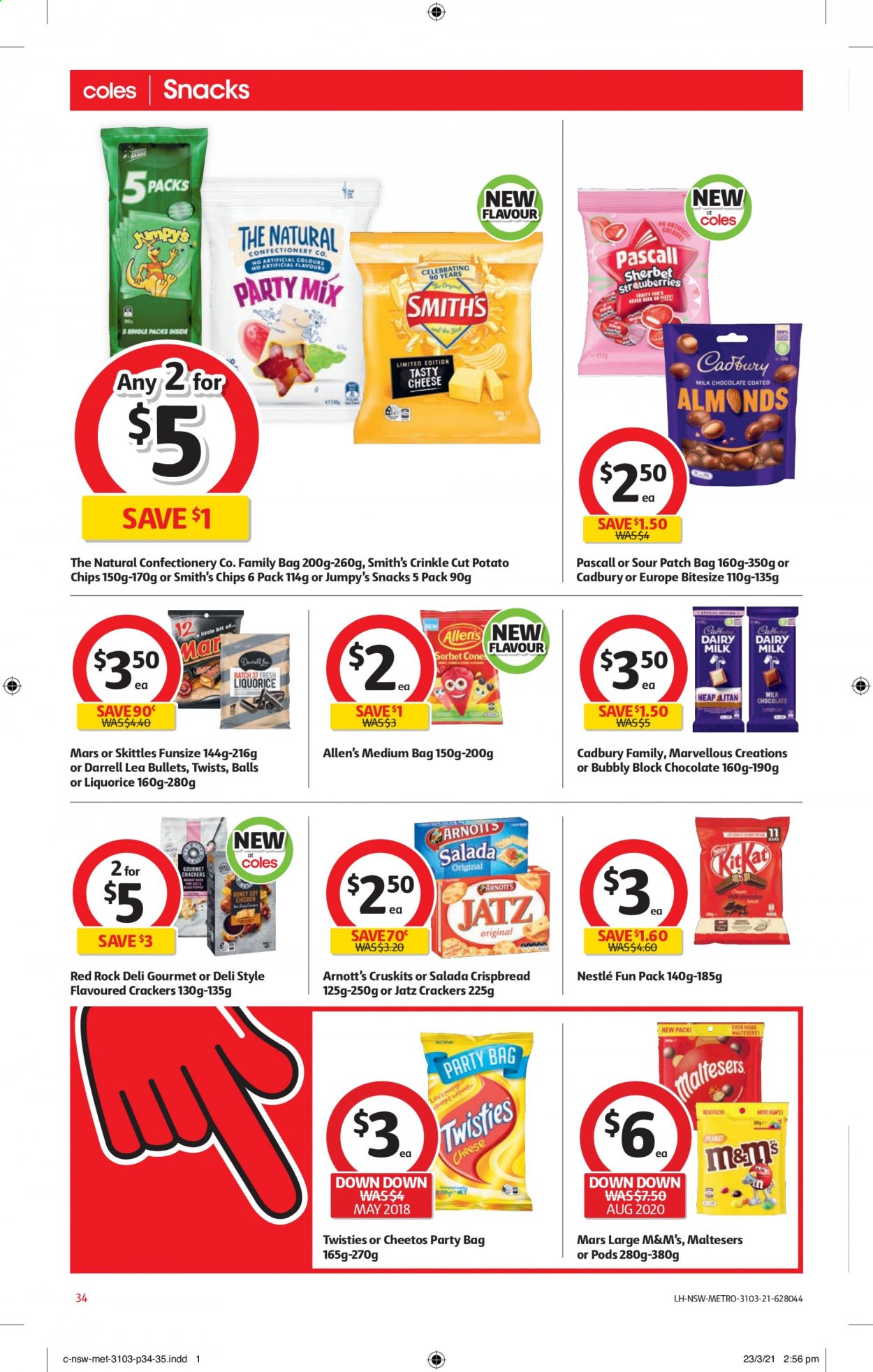 Coles catalogue - 31 Mar 2021 - 6 Apr 2021. Page 34
