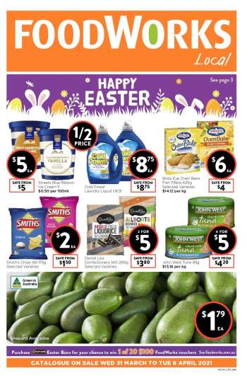 Foodworks Catalogue - 31.3.2021 - 6.4.2021.