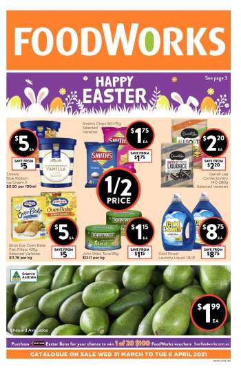 Foodworks Catalogue - 31.3.2021 - 6.4.2021.