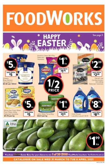 Foodworks Catalogue - 31.3.2021 - 6.4.2021.