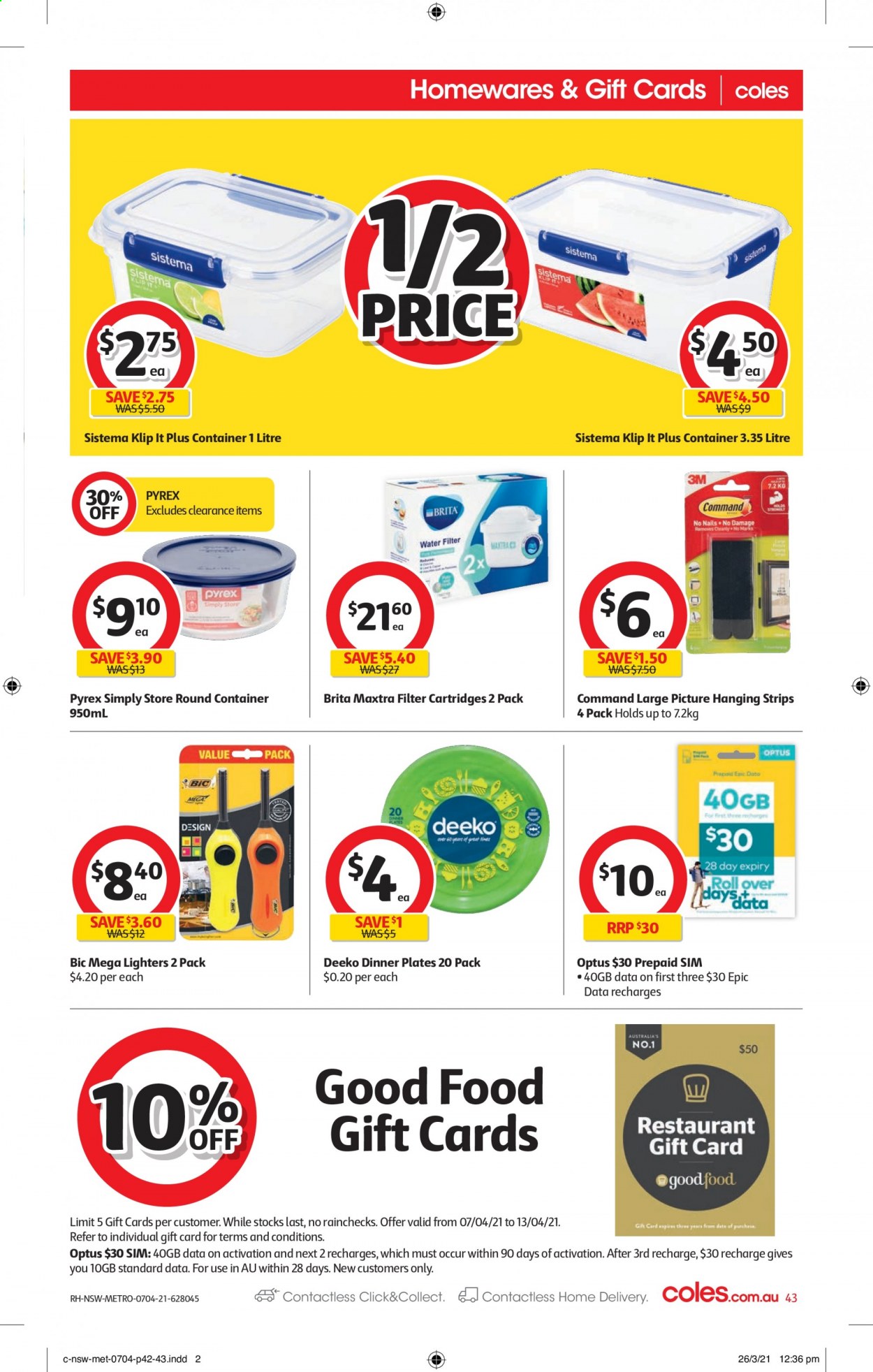 Coles catalogue - 7 Apr 2021 - 13 Apr 2021. Page 43