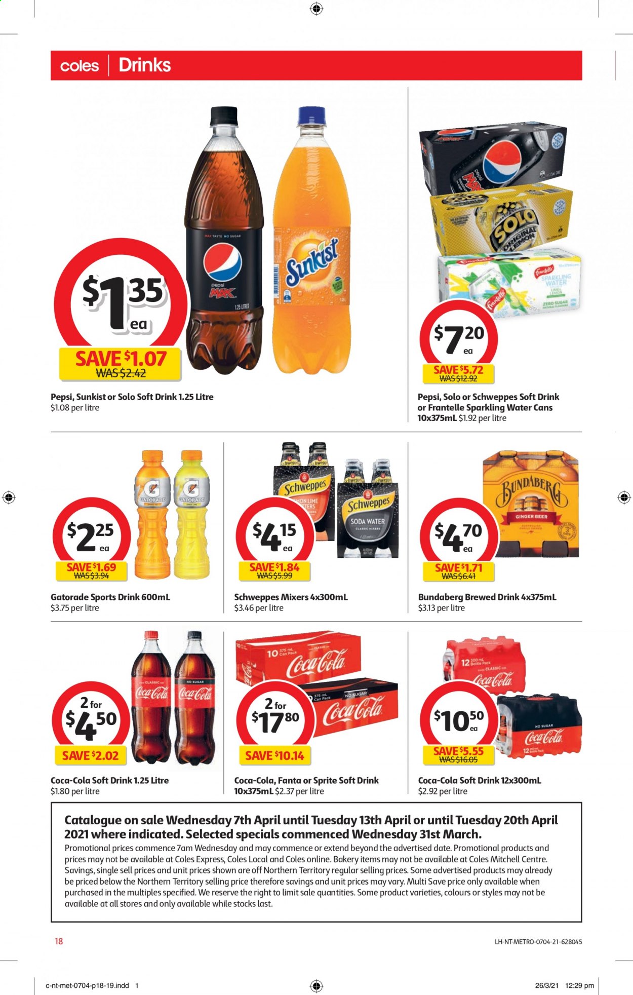 Coles catalogue - 7 Apr 2021 - 13 Apr 2021. Page 18