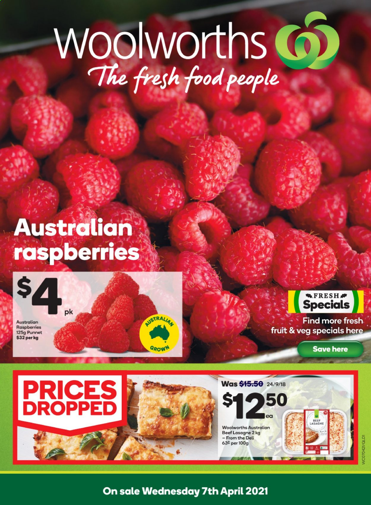 Woolworths catalogue - 7 Apr 2021 - 13 Apr 2021. Page 1
