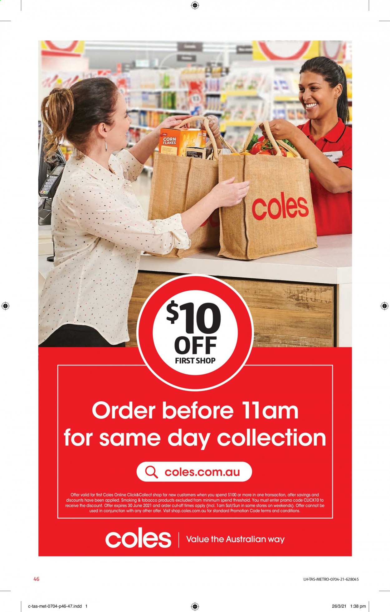 Coles catalogue - 7 Apr 2021 - 13 Apr 2021. Page 46