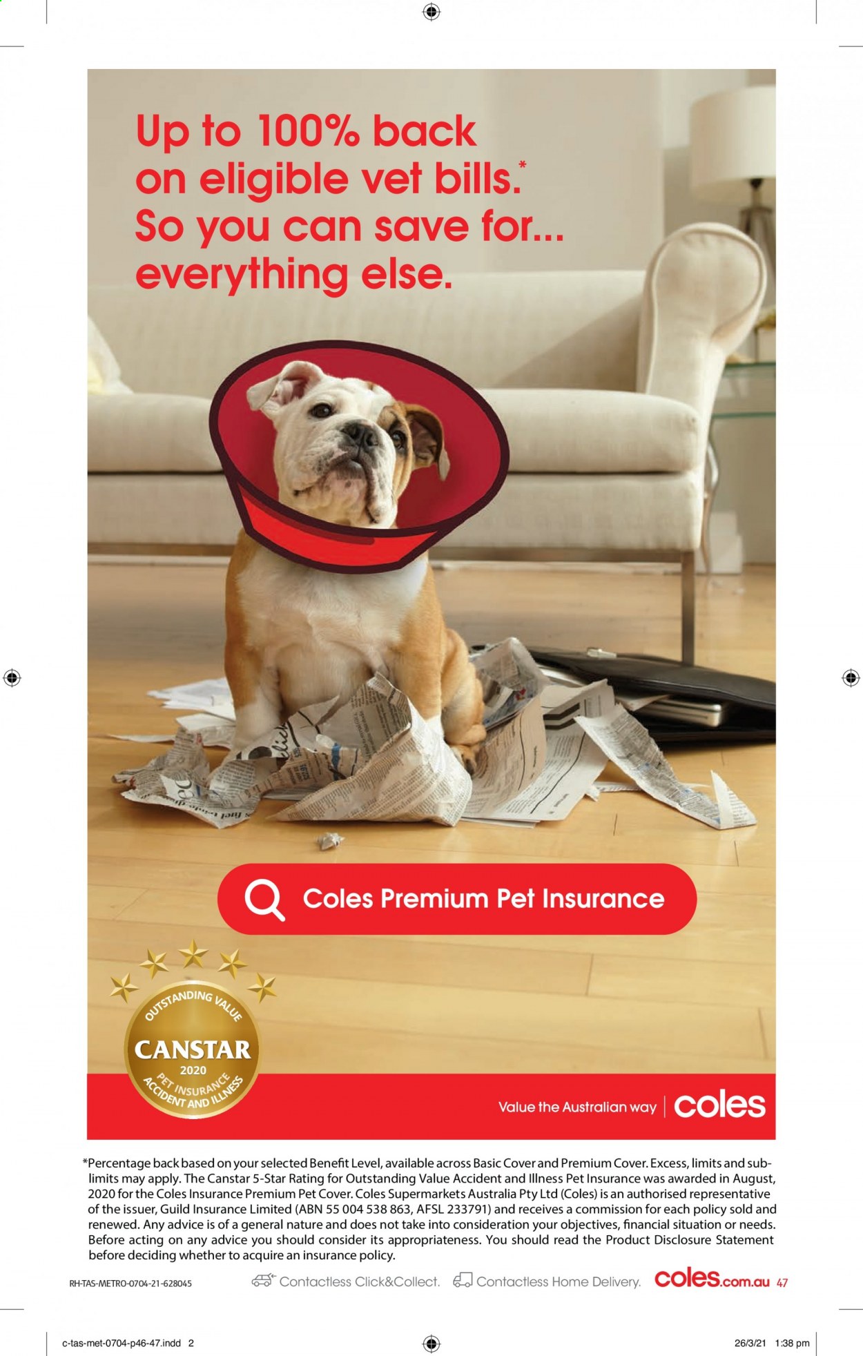 Coles catalogue - 7 Apr 2021 - 13 Apr 2021. Page 47