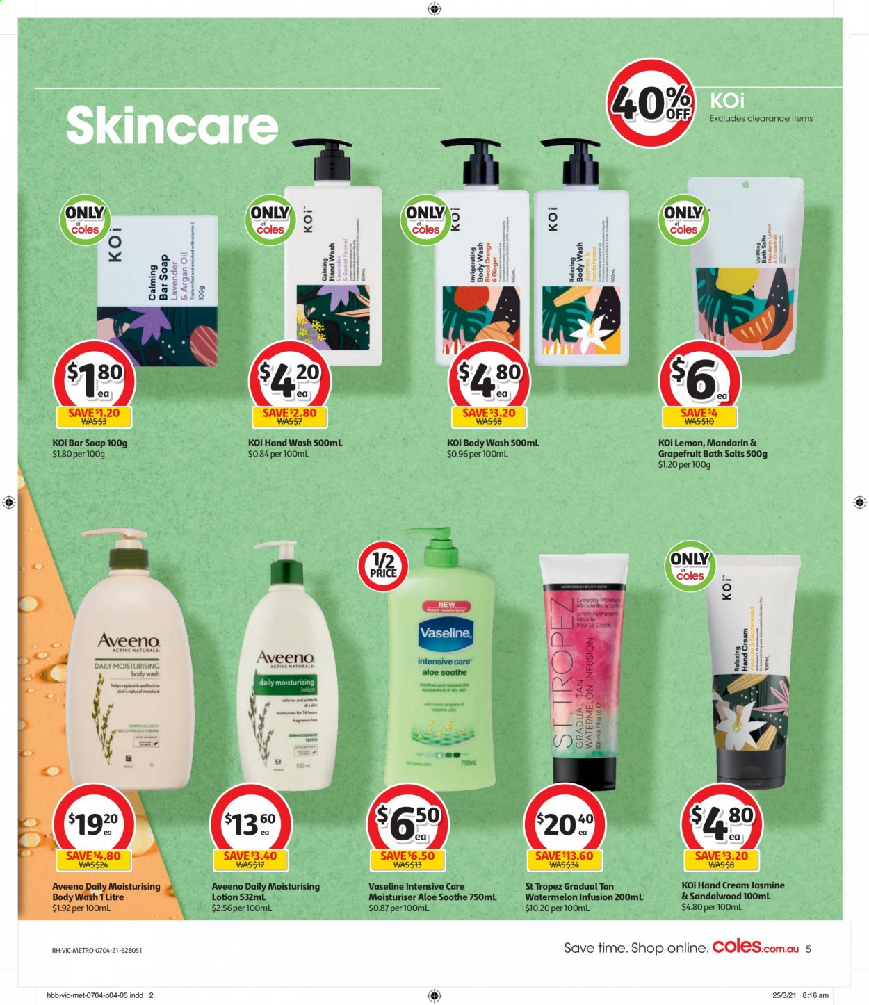Coles catalogue - 7 Apr 2021 - 13 Apr 2021. Page 5
