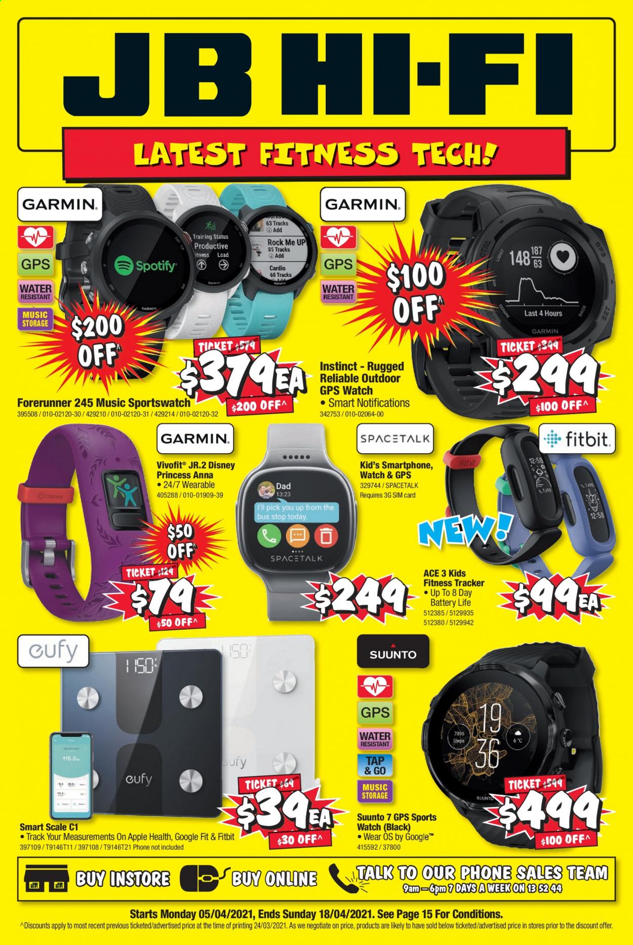 JB Hi-Fi catalogue - 5 Apr 2021 - 18 Apr 2021. Page 1