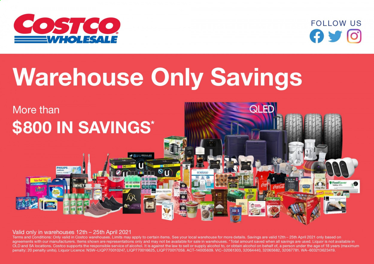 Costco catalogue - 12 Apr 2021 - 25 Apr 2021. Page 1
