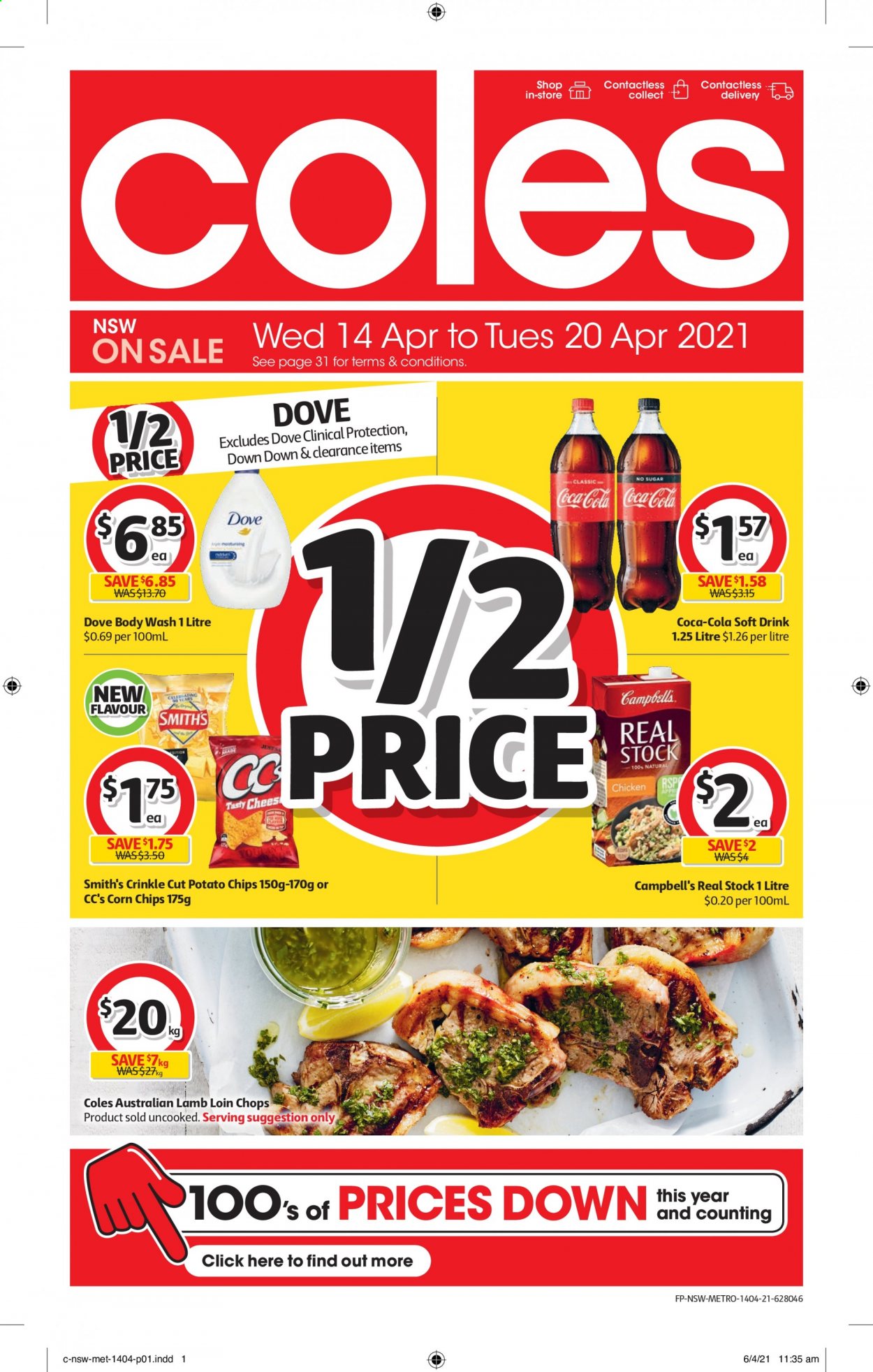 Coles catalogue - 14 Apr 2021 - 20 Apr 2021. Page 1