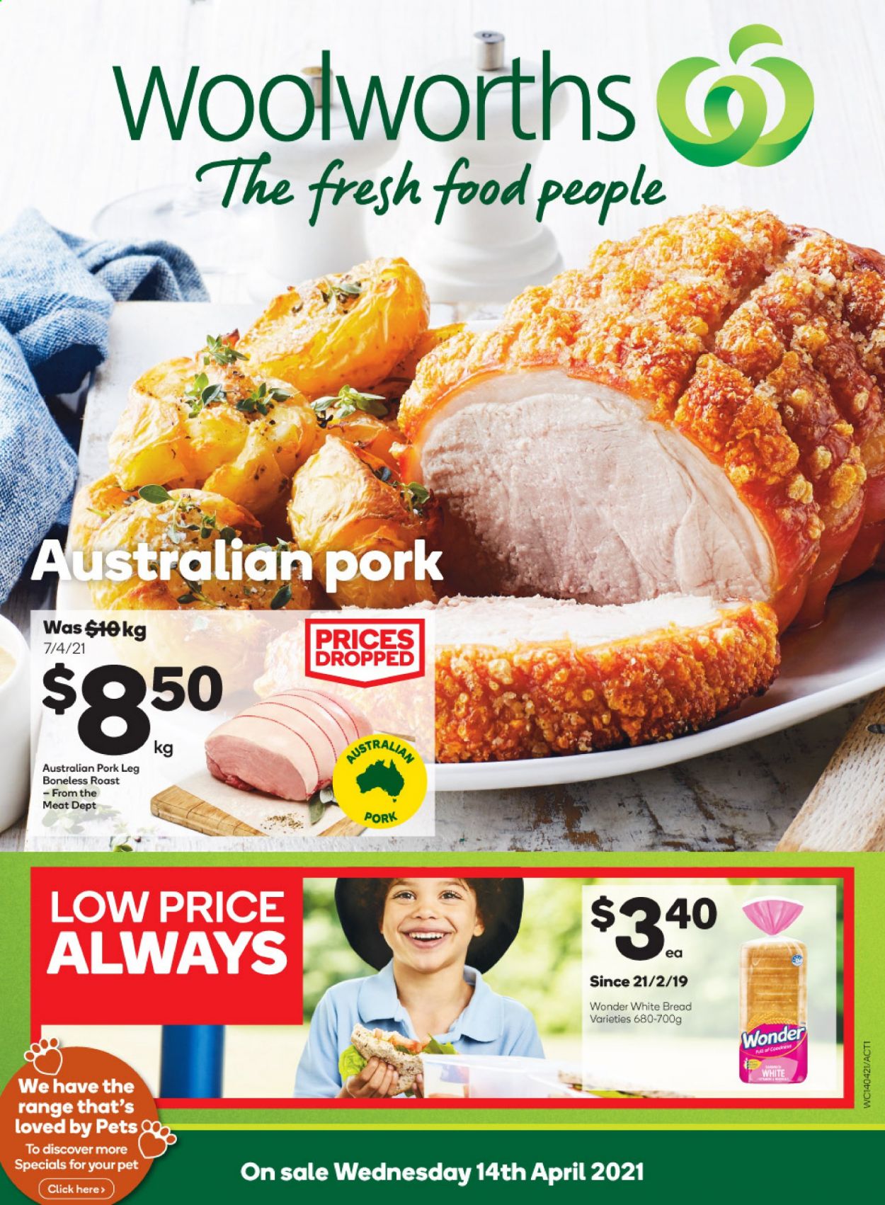 Woolworths catalogue - 14 Apr 2021 - 20 Apr 2021. Page 1