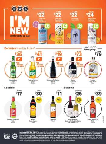 BWS Redcliffe catalogues