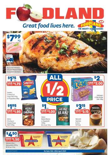 Foodland Catalogue - 14.4.2021 - 20.4.2021.