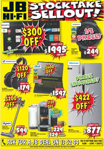 JB Hi-Fi Catalogue - 15.4.2021 - 21.4.2021.