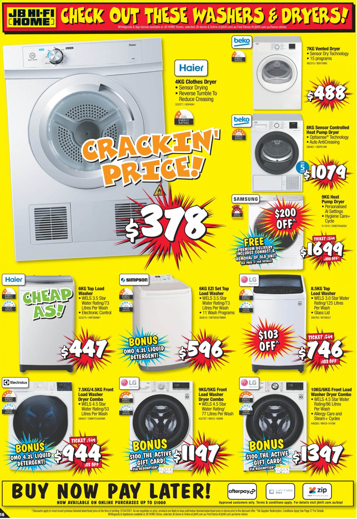 JB Hi-Fi catalogue - 22 Apr 2021 - 28 Apr 2021. Page 16