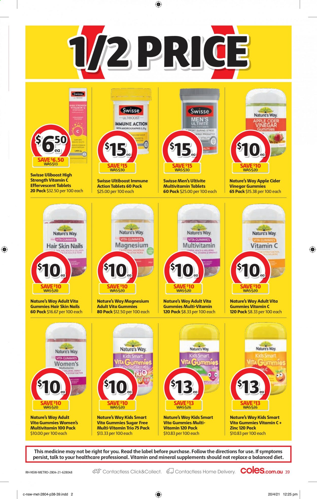 Coles catalogue - 28 Apr 2021 - 4 May 2021. Page 39