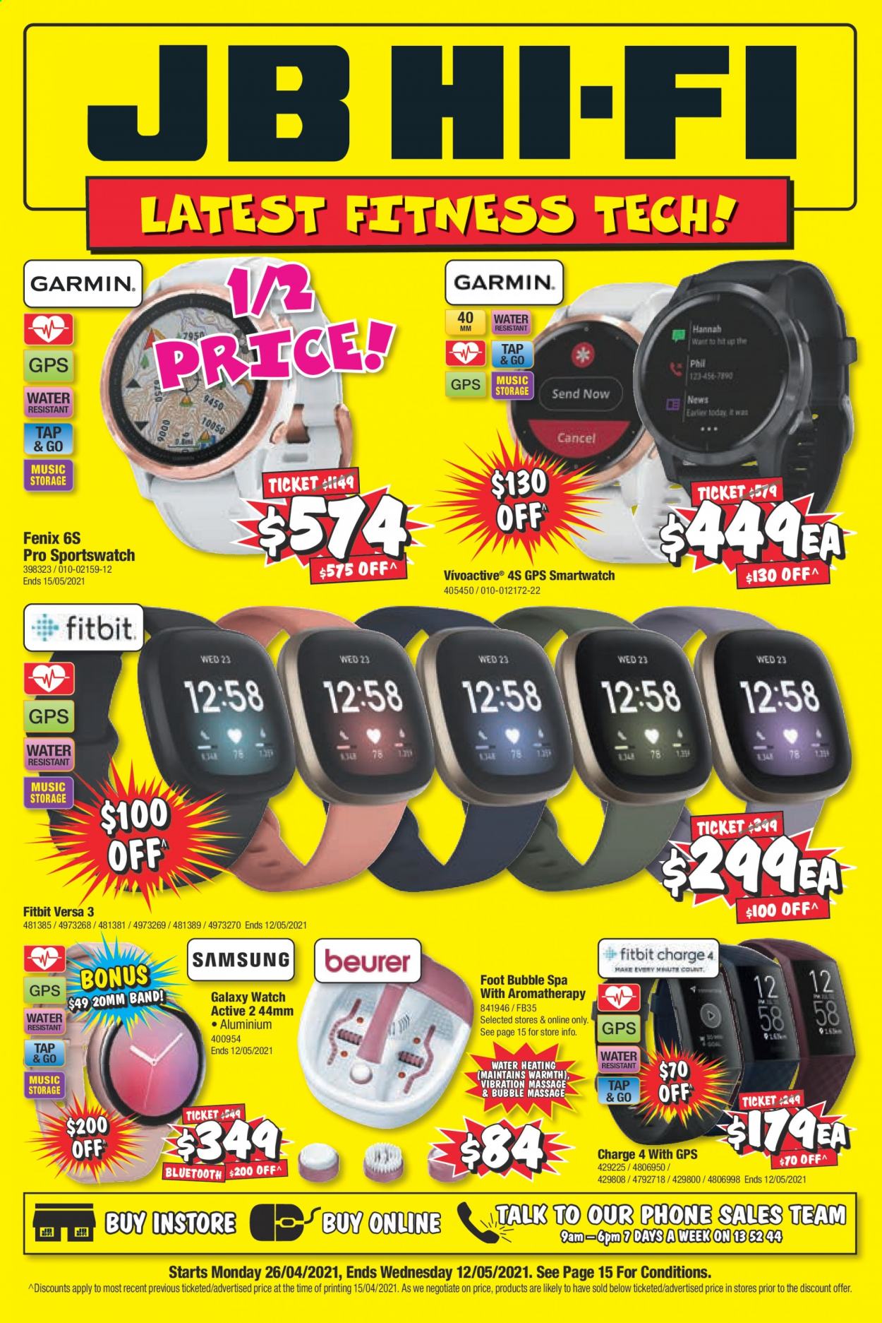 JB Hi-Fi catalogue - 26 Apr 2021 - 15 May 2021. Page 1