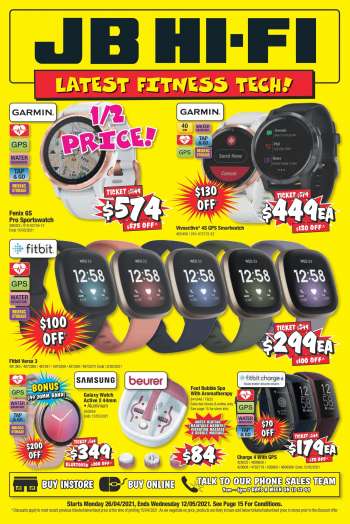 JB Hi-Fi Catalogue - 26.4.2021 - 15.5.2021.