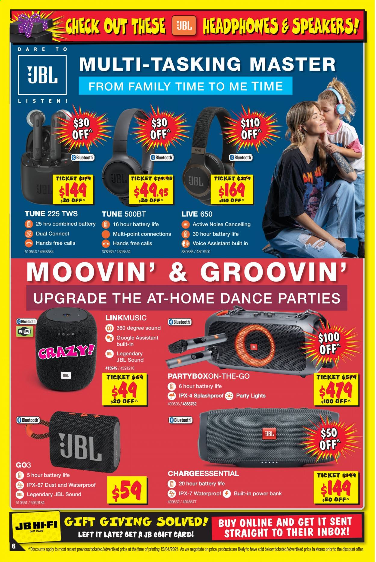 JB Hi-Fi catalogue - 29 Apr 2021 - 12 May 2021. Page 6