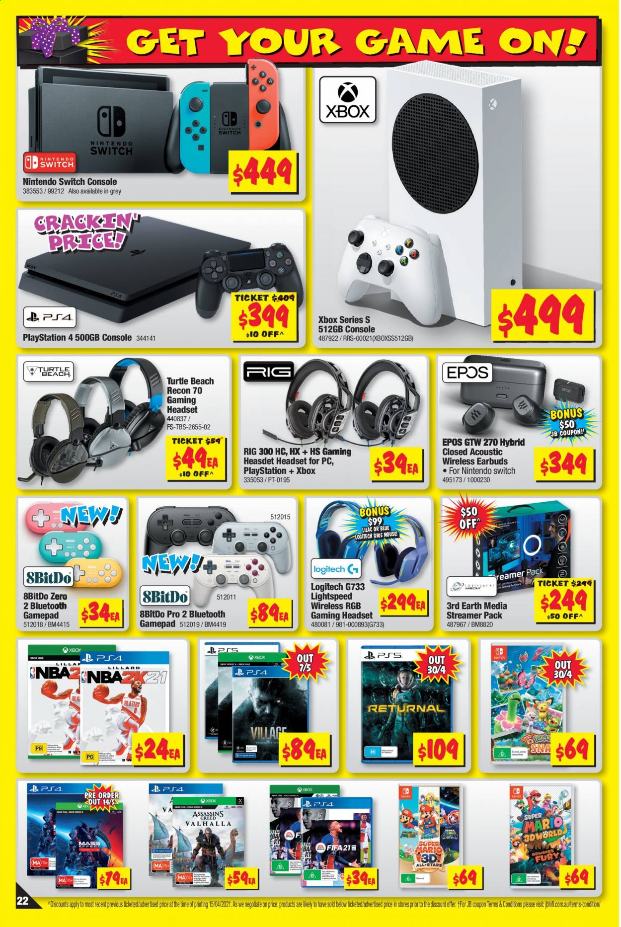 JB Hi-Fi catalogue - 29 Apr 2021 - 12 May 2021. Page 22