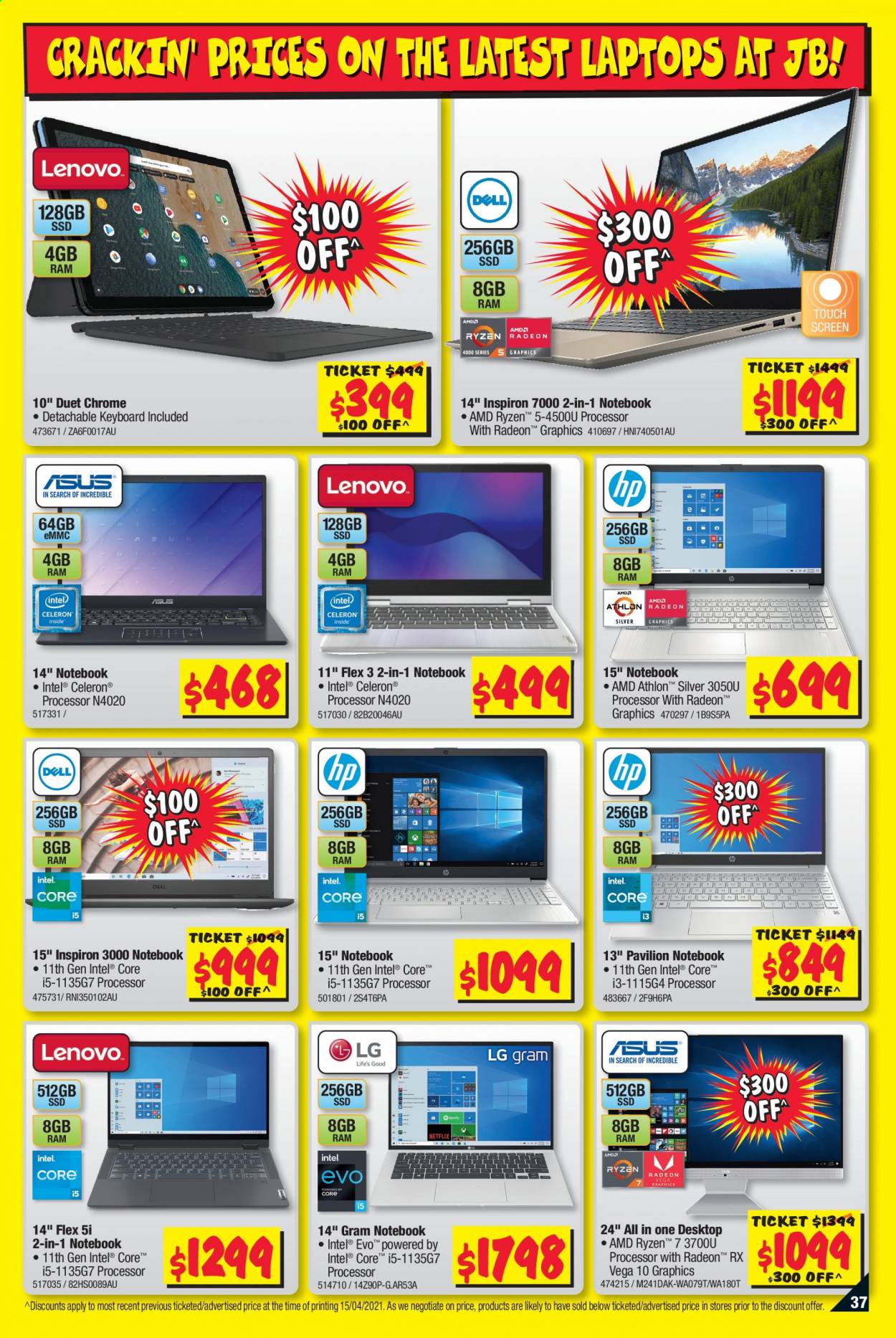 JB Hi-Fi catalogue - 29 Apr 2021 - 12 May 2021. Page 37