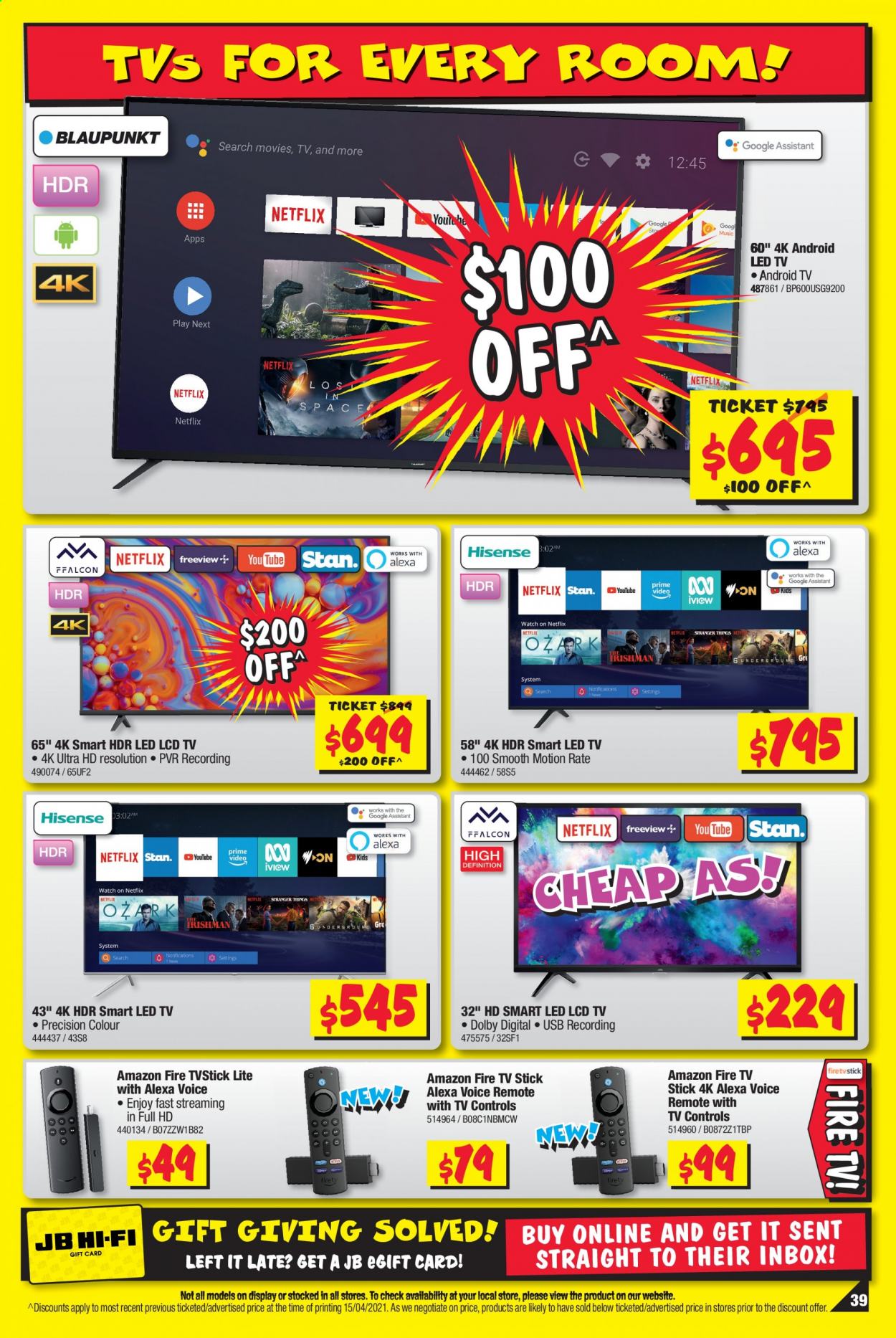 JB Hi-Fi catalogue - 29 Apr 2021 - 12 May 2021. Page 39