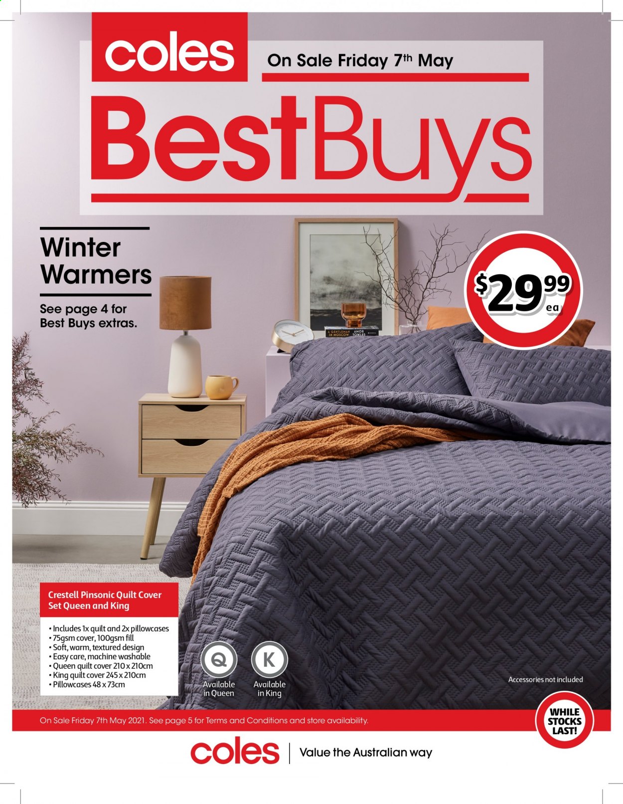 Coles catalogue - 7 May 2021 - 21 May 2021. Page 1
