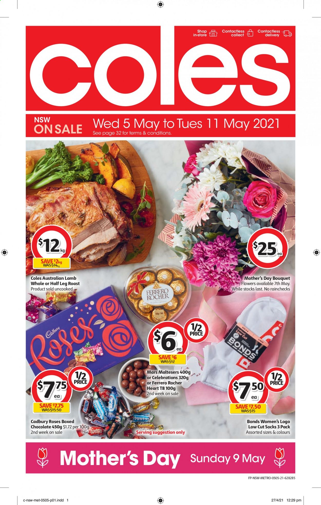 Coles catalogue - 5 May 2021 - 11 May 2021. Page 1