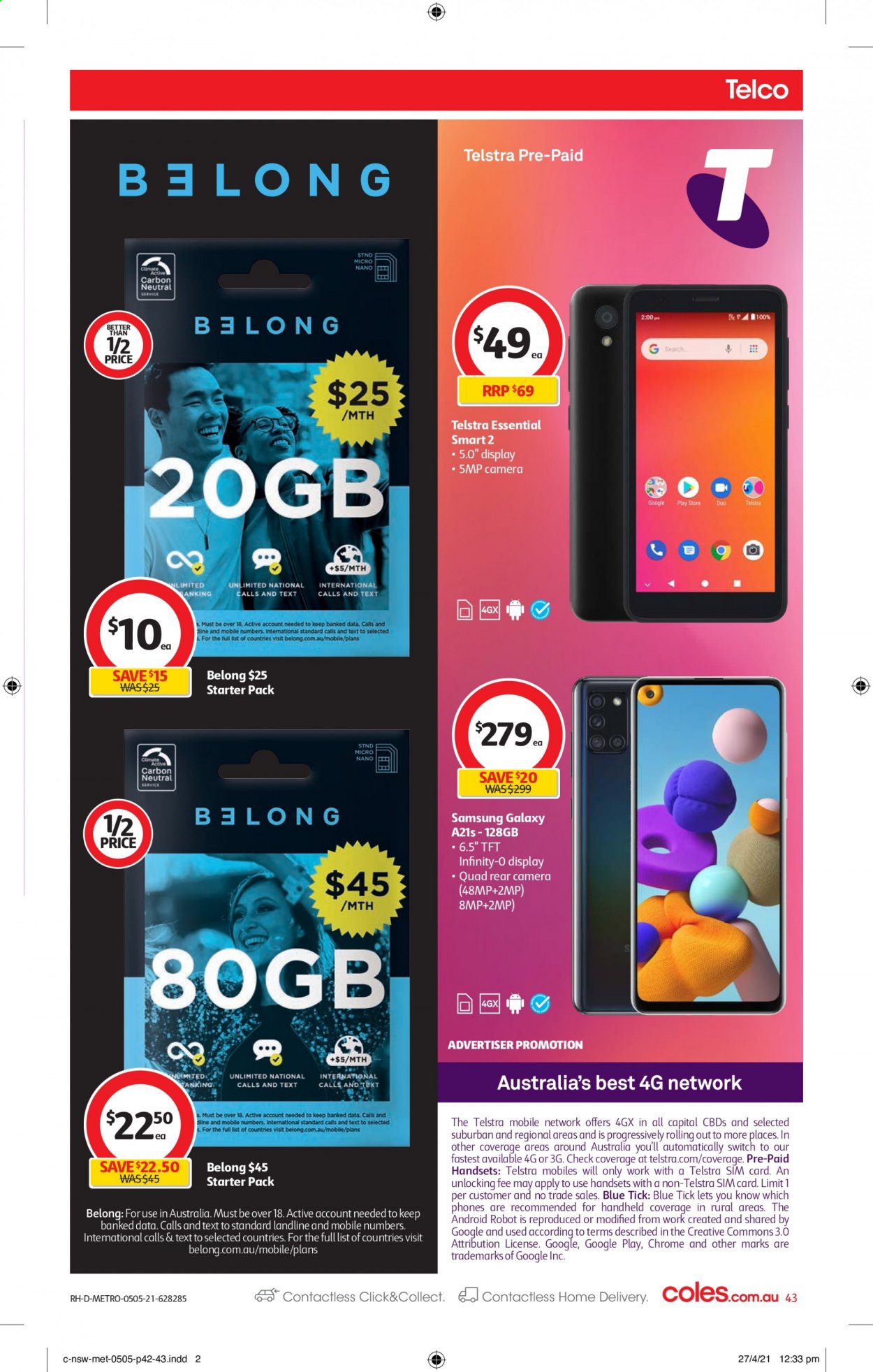 Coles catalogue - 5 May 2021 - 11 May 2021. Page 43