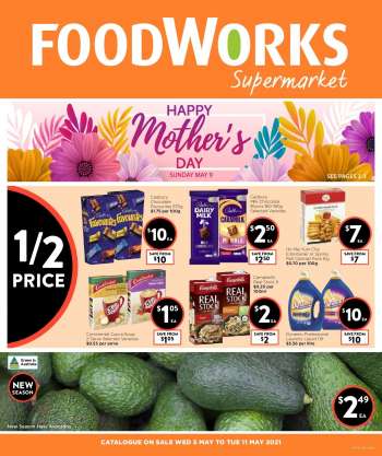 Foodworks Catalogue - 5.5.2021 - 11.5.2021.